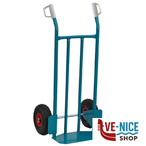 CARRELLO PIANO FISSO PNEUM kg 250 IBA 1TK102 CARRELLI F - immagine 3