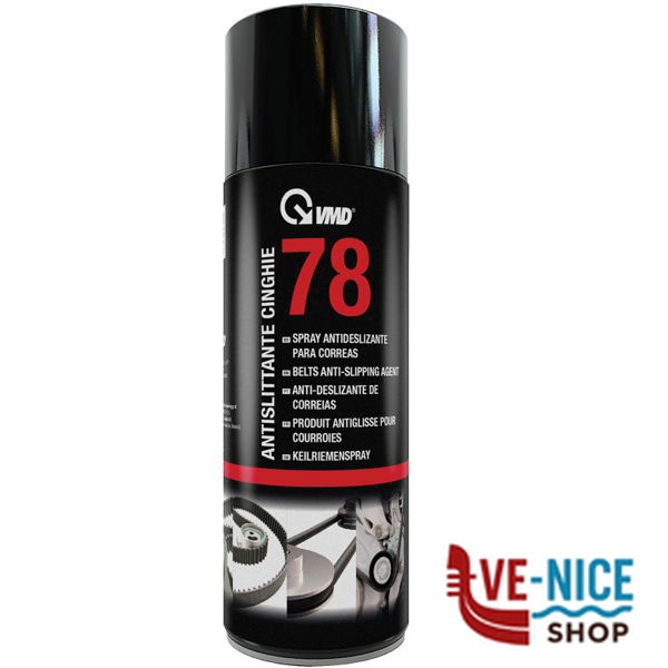 ANTISLITTANTE CINGHIE SPRAY ml 400 78 VMD ST078VMD400X12E BOMBOLETTE SPRAY F - immagine 3