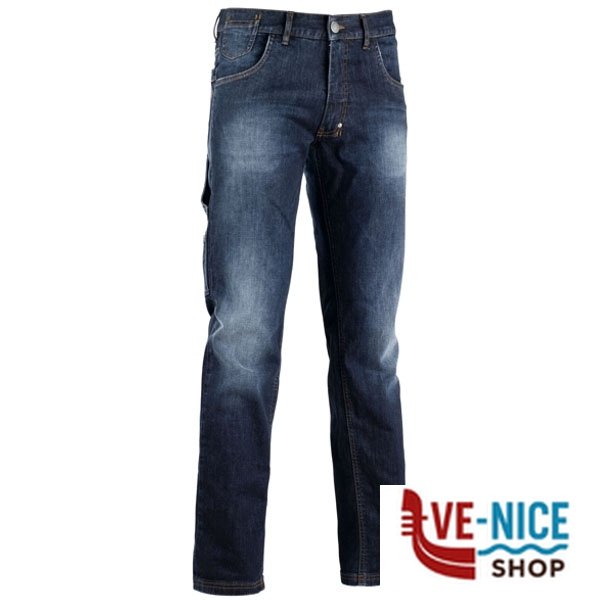 PANTALONE JEANS BLU XL STONE DIADORA 159590-60002/XL INDUMENTI LAVORO F - immagine 2