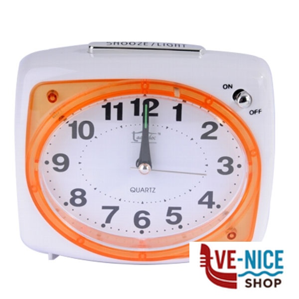 OROLOGIO SVEGLIA OVAL ARANCIO 13 h 11,0 XTRA 07146 PT127-1526-11 OROLOGI SVEGLIE C - immagine 2