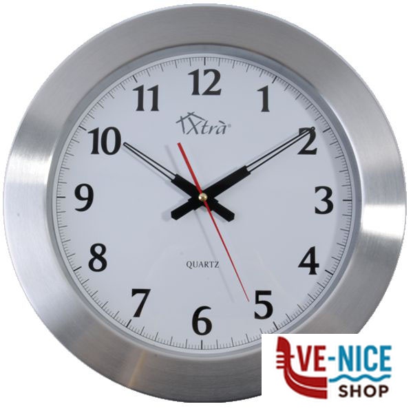 OROLOGIO MURO STEEL cm 38 XTRA 07151 PW049-1700-1 OROLOGI SVEGLIE C - immagine 2