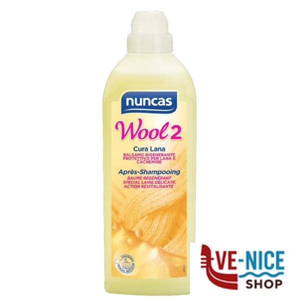 DETERSIVO LAVATRICE WOOL 2 CURALANA ml 750 NUNCAS F3 4000534 NUNCAS C - immagine 2
