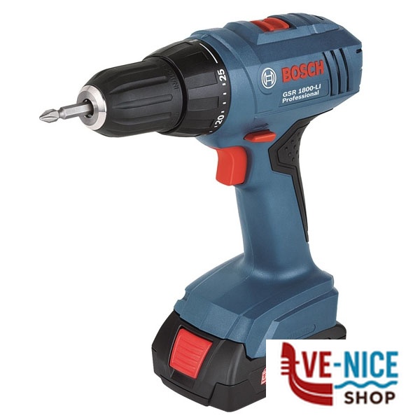 TRAPANO BATTERIA GSR1800-LI PRO BOSCH 0.601.9A8.305 BOSCH ELETTROUTENSILI F - immagine 3