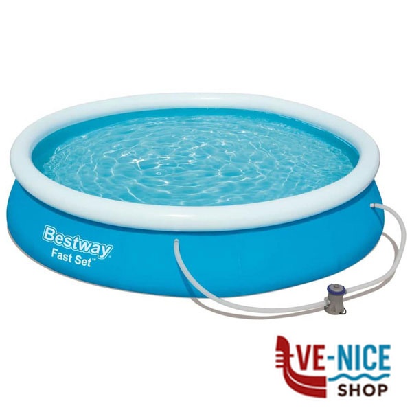 PISCINA TONDA FAST 305 h 76 BESTW 57270 PISCINE FUORI TERRA BESTWAY C - immagine 2