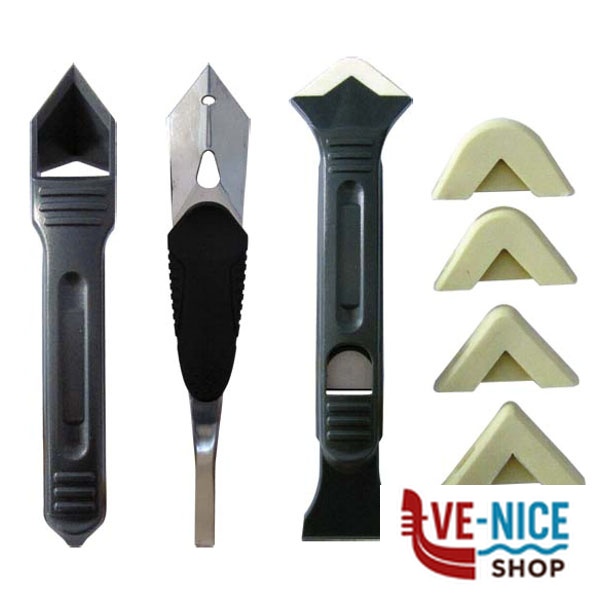 RASCHIETTI SILICONE SET Pz 3 FERMEC BGS85200 PISTOLE SILICONE F - immagine 2