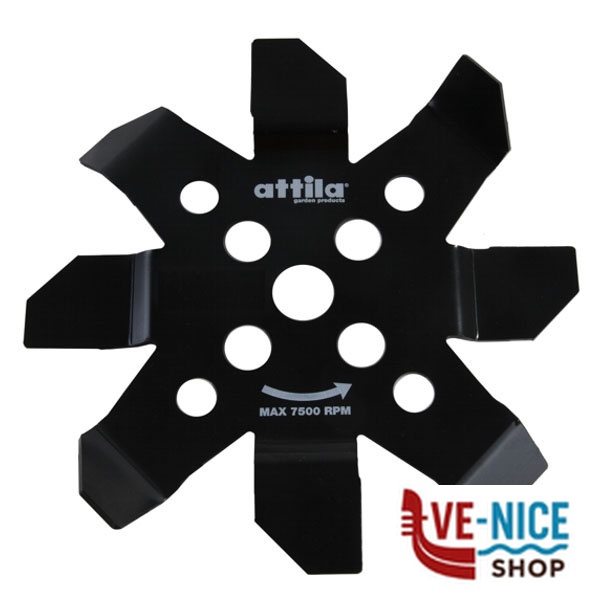 DISCO ACCIAIO FORZA 8 mm 250 BM002864 DECESPUGLIATORI E ACCESSORI F - immagine 3