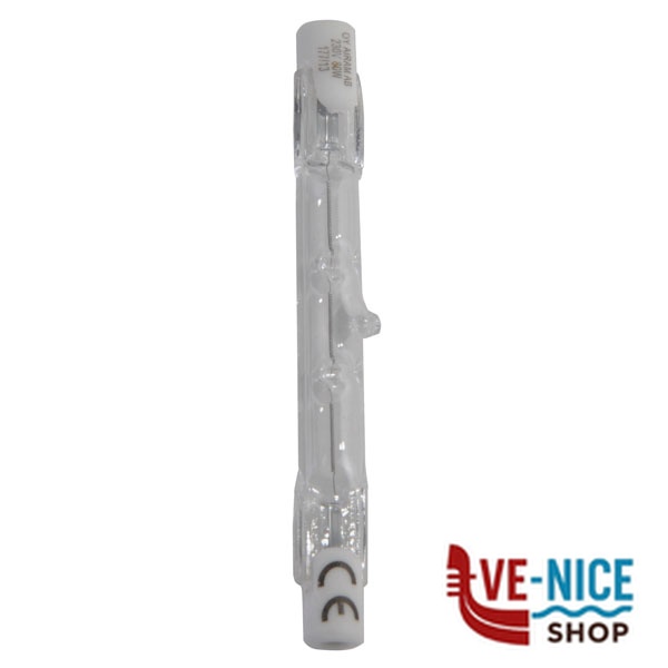LAMPADA ALOGENA LINEARE mm 79 W 80 Lm 1380 SHOT J8079ES LAMPADINE F - immagine 2