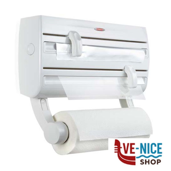 PORTAROTOLO PARETE PARAT F2 3 LEIFHEIT 25771 0 PORTAROTOLI CUCINA C - immagine 3