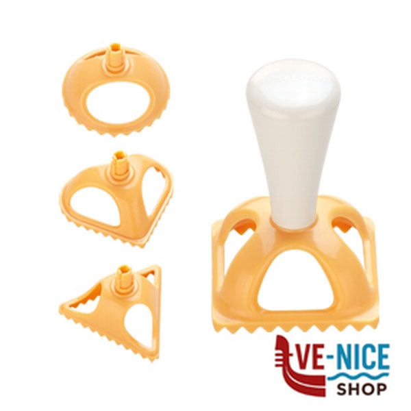 TAGLIAPASTA RAVIOLI 4 FORME DELICIA TESCOMA 630049 TAGLIAPASTA C - immagine 2