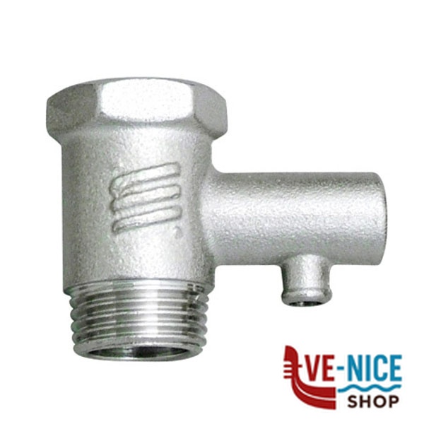 VALVOLA SICUREZZA SCALDA ACQUA 1/2" GNALI WP14211/8 SCALDA ACQUA F - immagine 2