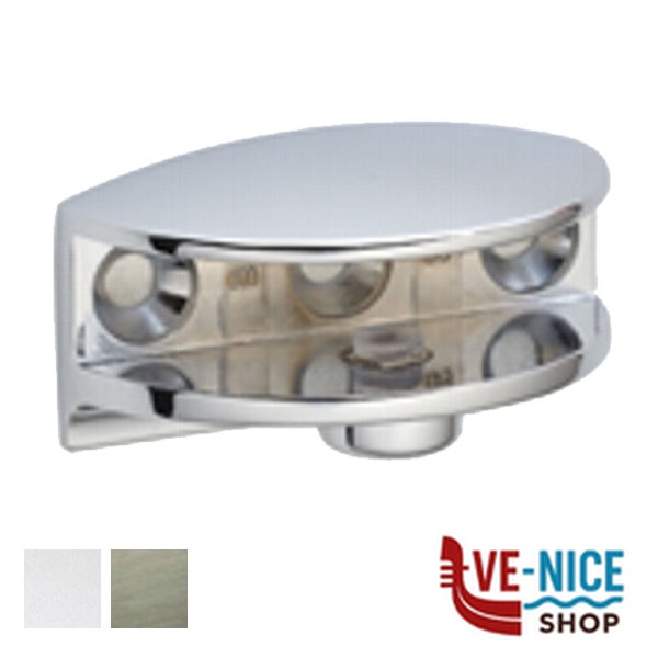 MENSOLA ZAMA REG NICHEL SAT 48x25 h 25 RM04 MITAL RM 04 NHST MENSOLE F - immagine 2