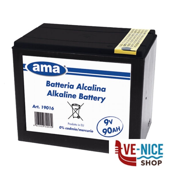 BATTERIA ELETTRIFICATORI V9 AH90 19016 ELETTRIFICATORI F - immagine 4