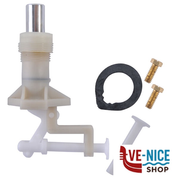 PULSANTE COMPLETO CASSETTA POLITENE 9035 PUCCI 80009035 CASSETTE WC F - immagine 3