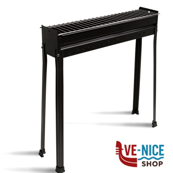 BARBECUE SPIEDINI/ARROSTICINI cm 60x15 h 70 062 BARBECUE C - immagine 3