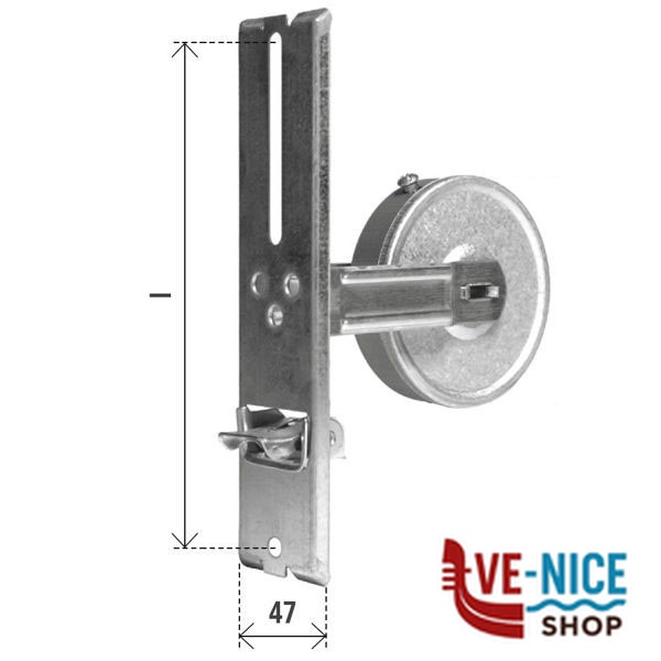 AVVOLGITORE INTERASSE 104 m 7,5 1309/A ACCESSORI AVVOLGIBILI F - immagine 3