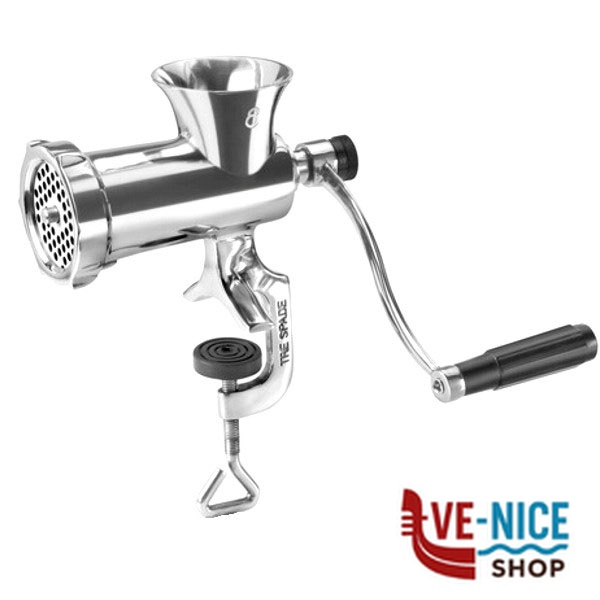 TRITACARNE MANUALE INOX N. 8 3 SPADE 10800/I TRITACARNE C - immagine 4