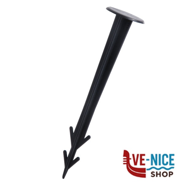 CHIODO FERMA TELO NERO mm 110 Pz 20 TREX 07691 PN-1 TELI PACCIAMATURA F - immagine 3