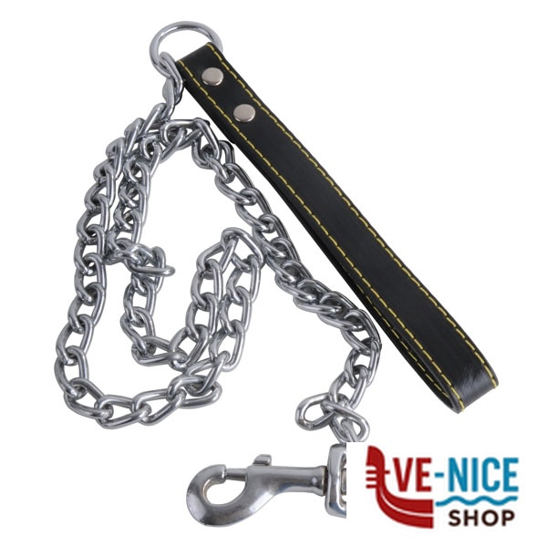 GUINZAGLIO CANI CATENA cm 100 ILCAMPO 07641 SHL3510 GUINZAGLI F - immagine 2
