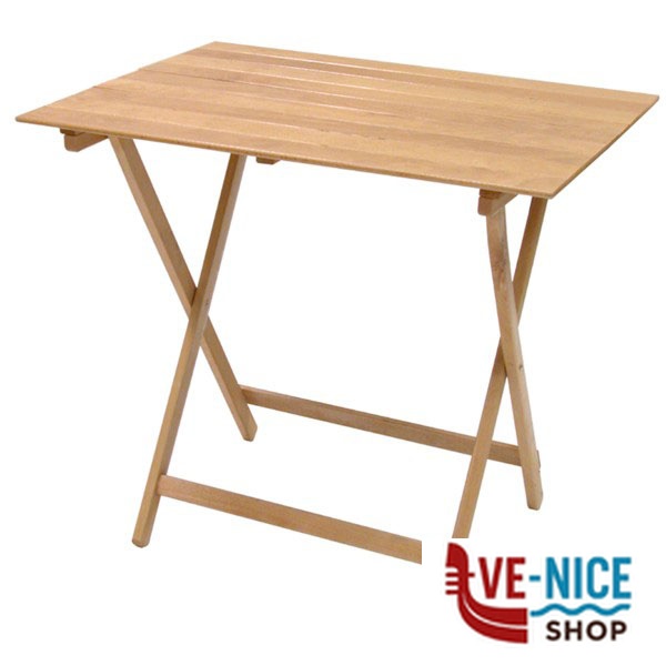 TAVOLO LEGNO PIEGHEVOLE cm 80x60 FRASM F2005 ARREDO GIARDINO LEGNO C - immagine 4
