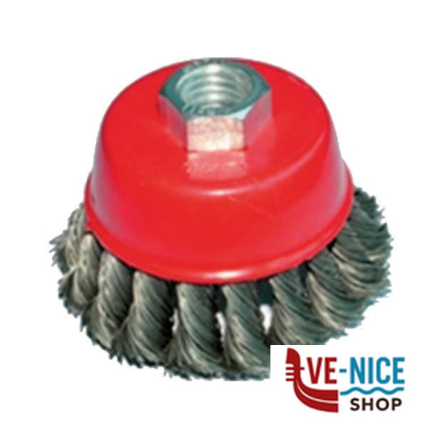 SPAZZOLA TAZZA 80 MA14 RIT 16 MAZZI EXCEL 07788 91880B SPAZZOLE ELETTROUTENSILI F - immagine 2