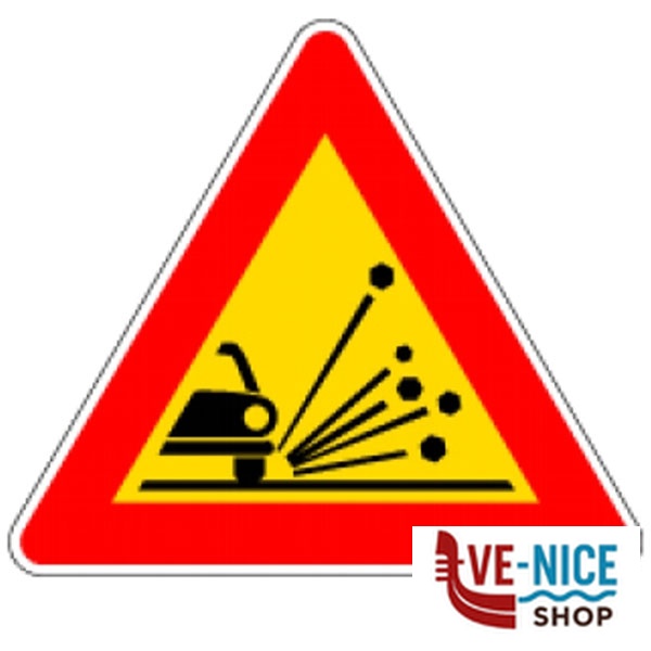 CARTELLO STRADALE FONDO INSTABILE D&B 3030811390 SEGNALETICA F - immagine 4