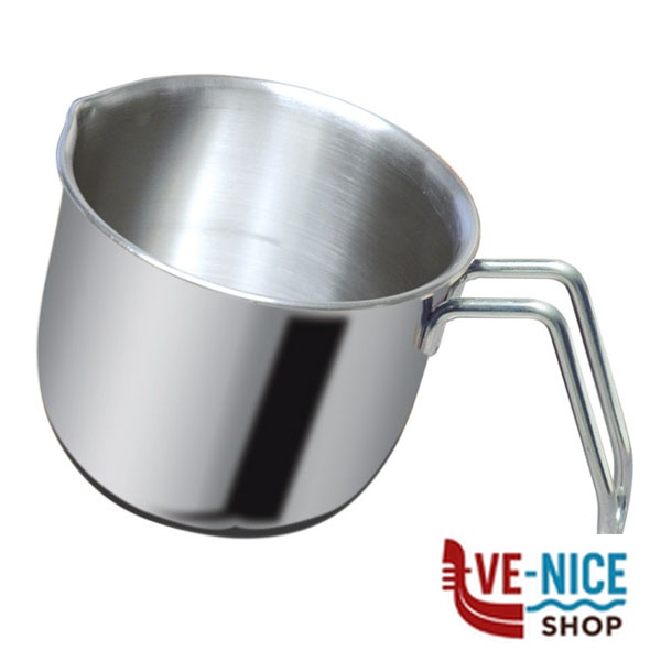 BOLLILATTE INOX cm 12 DUNE METALSOMMA 308/12 PENTOLE ACCIAIO METALSOMMA C - immagine 3
