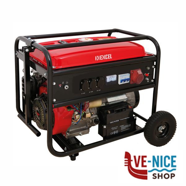 GENERATORE GN5500 kW 5,5 kVA 6,9 EXCEL 07861 LB6500E GENERATORI ELETTRICI F - immagine 3