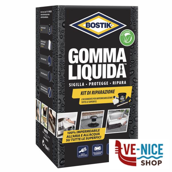 GOMMA LIQUIDA ml 750 KIT BOSTIK 6310772 BOSTIK F - immagine 3