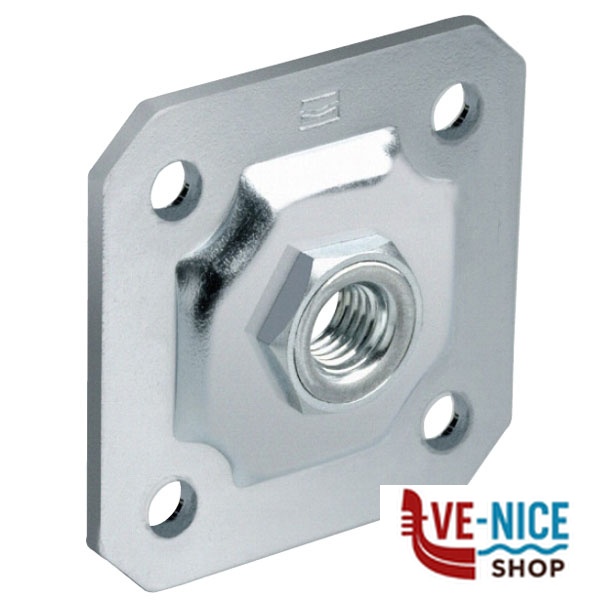 PIASTRA QUADRA DADO REGOLABILE M18 159 FC 10823505001 ACCESSORI SERRAMENTI METALLO F - immagine 2