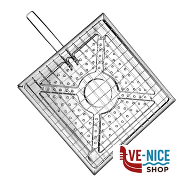 GRATICOLA POLENTA cm 25x25 GNALI 2525 GRATICOLE E GRIGLIE C - immagine 3