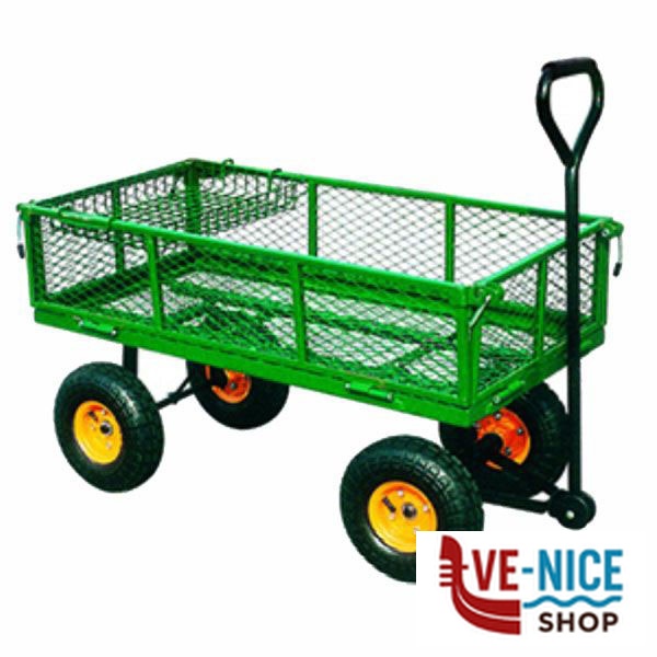 CARRELLO CRUK VASCA FERRO l 95 ILCAMPO 07888 TC1840-2 CARRELLI GIARDINO F - immagine 2