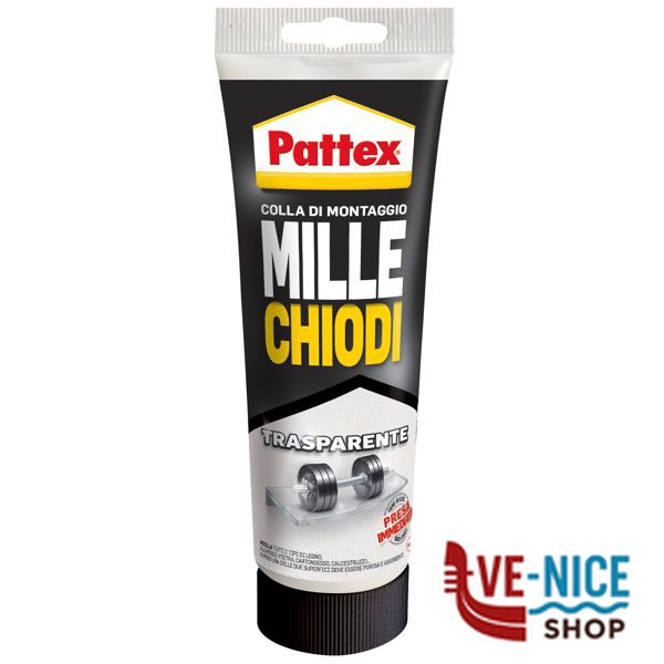 MILLECHIODI TRASPARENTE TUBETTO g 200 PATTEX 2713222 COLLANTI F - immagine 3