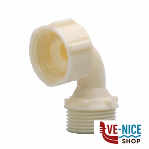 RACCORDO TUBO CARICO CURVO F3/4" x M3/4" SIROFLEX 1077 GOMME LAVATRICI F - immagine 4