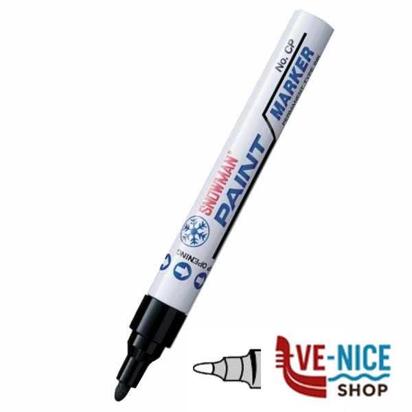 PENNARELLO PAINT MARKER BLU SNOWMAN P203 PENNARELLI F - immagine 2