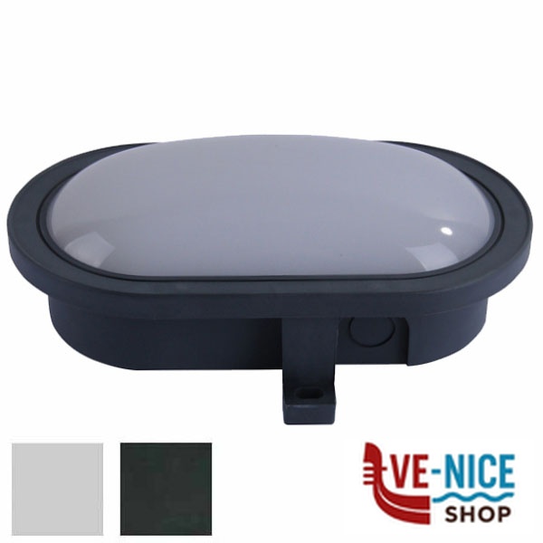 PLAFONIERA TARTARUGA BIANCA LED cm 17 VELAMP TARTARUGA-B LAMPADE STATICHE F - immagine 2