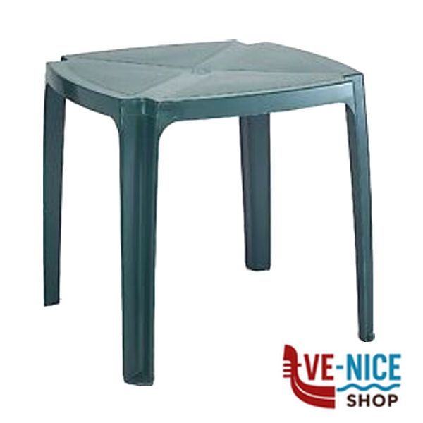 TAVOLO RESINA VERDE 75x75 PROGARDEN 97955 ARREDO GIARDINO PROGARDEN C - immagine 2