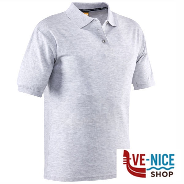 POLO ECO GRIGIO CHIARO MANICA CORTA S GREEN BAY 471061 INDUMENTI LAVORO F - immagine 2