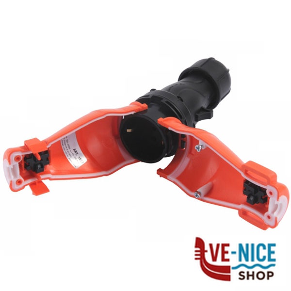 PRESA SCHUKO 10/16 A+T GUSCIO PROTEZIONE ROSI 1823 SPINE E ADATTATORI ELETTRICI F - immagine 3