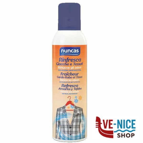 RINFRESCA GIACCHE E TESSUTI ml 250 NUNCAS 4001137 NUNCAS C - immagine 3