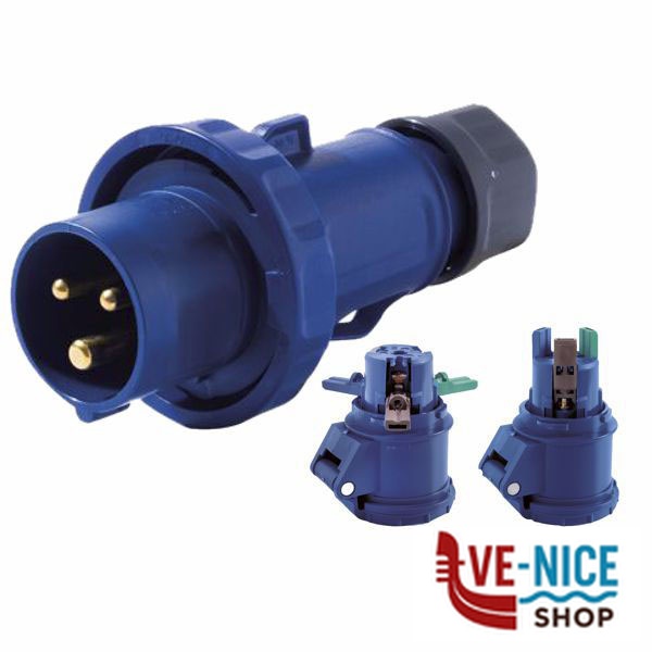 SPINA CEE 2PT CABLAGGIO RAPIDO ROSI 1008213R SPINE E ADATTATORI ELETTRICI F - immagine 3