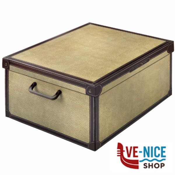 SCATOLA COMPONIBILE TAPIRIUS 40x50 h 25 LAVATELLI 623 SCATOLE GUARDAROBA C - immagine 2