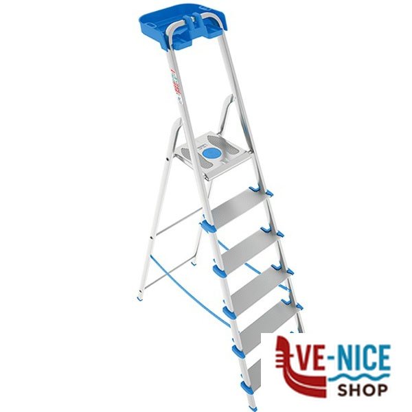 SCALA DOMESTICA ALLUMINIO TITANICA GR.5 XTRA 09919 S112A05P SCALE DOMESTICHE C - immagine 2