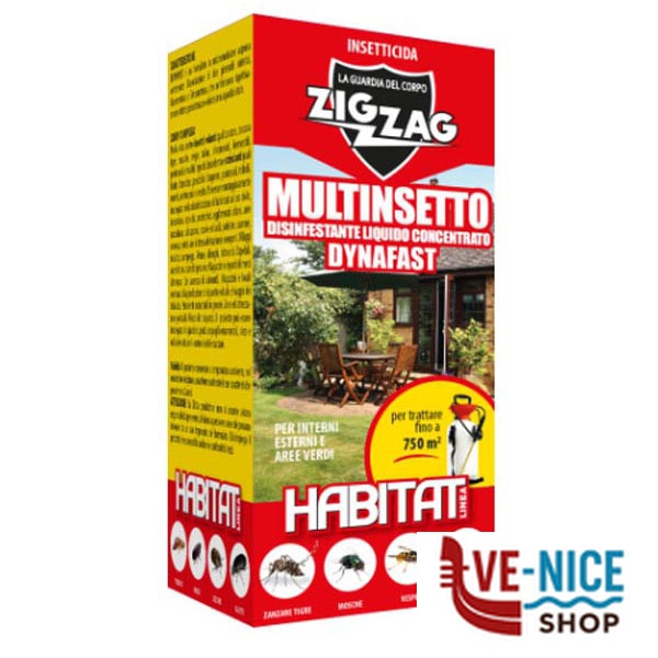 INSETTICIDA MULTINS. HABITAT ml 250 ZIG-ZAG 649 INSETTICIDI C - immagine 4