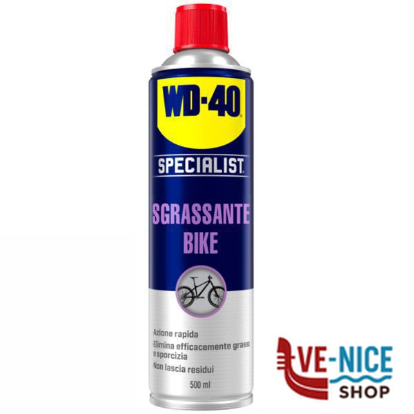SGRASSANTE SPRAY ml 500 SPEC.BIKE WD40 39804-39704 OLI E ADDITIVI VARI F - immagine 2