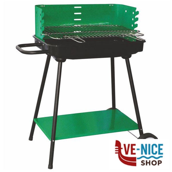 BARBECUE BASE METALLO 57x37 h 68 LAPILLO 08208 BARBECUE C - immagine 2