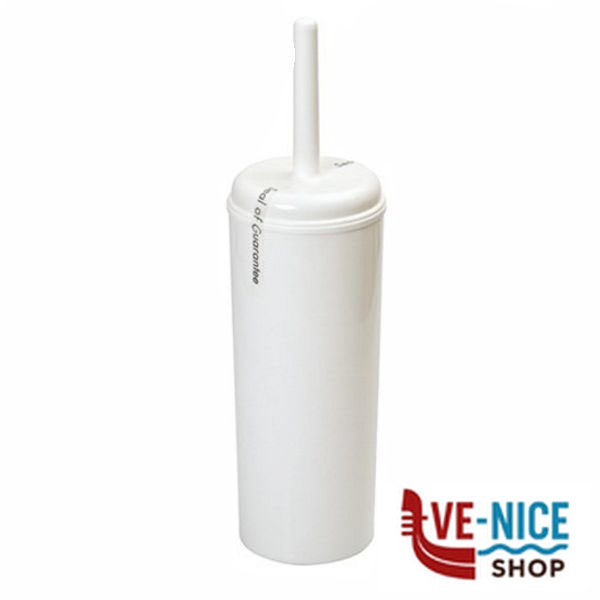 PORTASCOPINO WC TOMMY BIANCO h 41 GEORPLAST 5958 SCOPINI WC C - immagine 2
