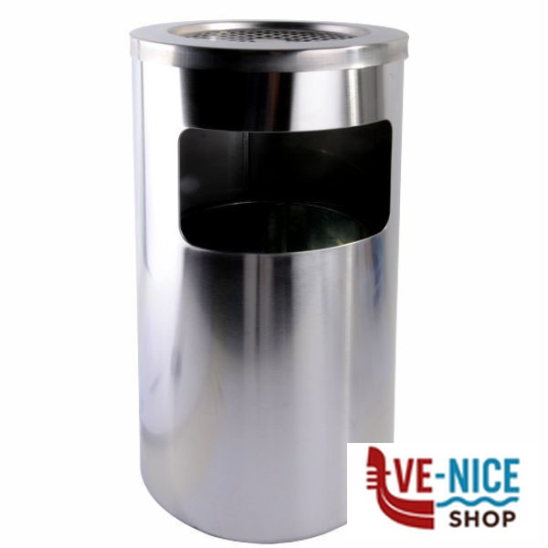 PORTACENERE COHIBA INOX cm 25 h 61 XTRA 08371 A35-B SS PORTACENERE C - immagine 2