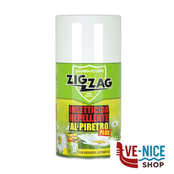 INSETTICIDA PIRETRO EROGATORE ml 250 ZIG-ZAG LIBP INSETTICIDI C - immagine 2