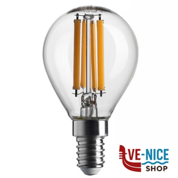 LAMPADA LED STICK SFERA E14 W 4 2700K Lm 470 SHOT WLD3004X2 LAMPADINE F - immagine 2