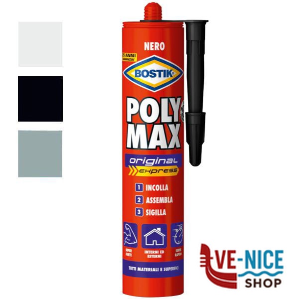 ADESIVO POLY MAX g 425 BIANCO BOSTIK 6300460 BOSTIK F - immagine 3